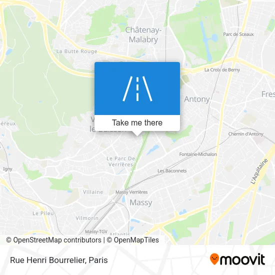 Rue Henri Bourrelier map