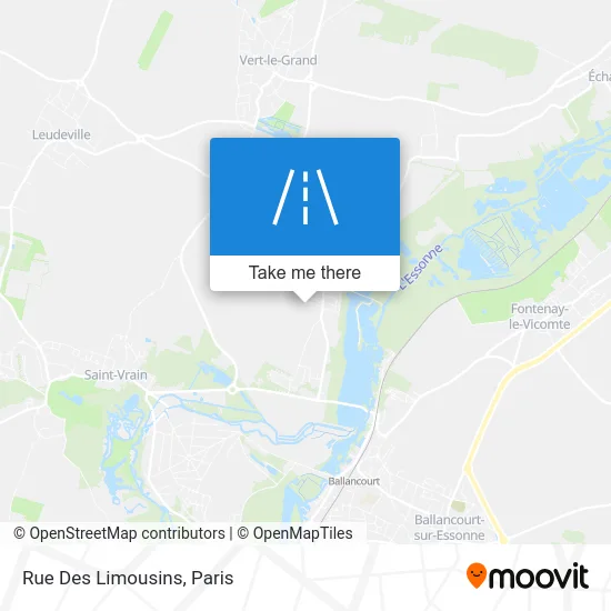 Rue Des Limousins map