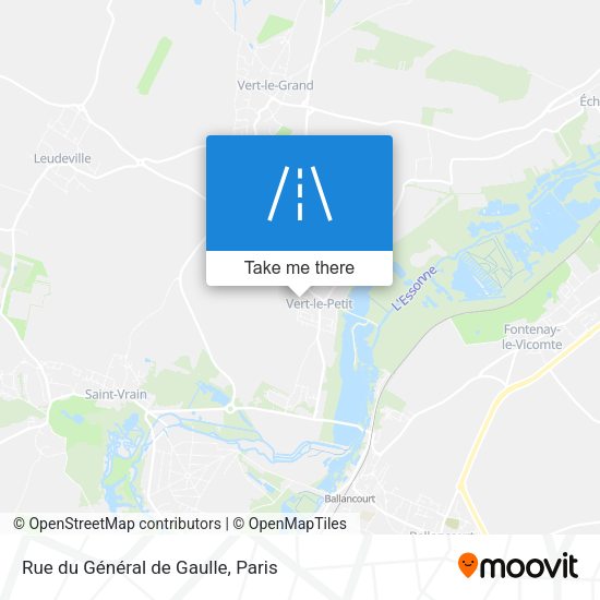 Rue du Général de Gaulle map