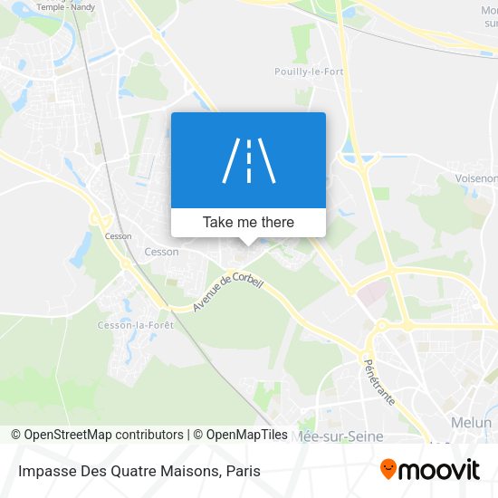 Impasse Des Quatre Maisons map