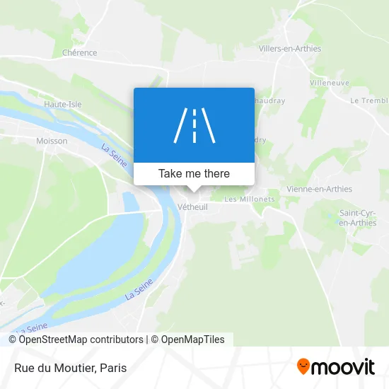 Rue du Moutier map