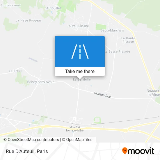 Rue D'Auteuil map