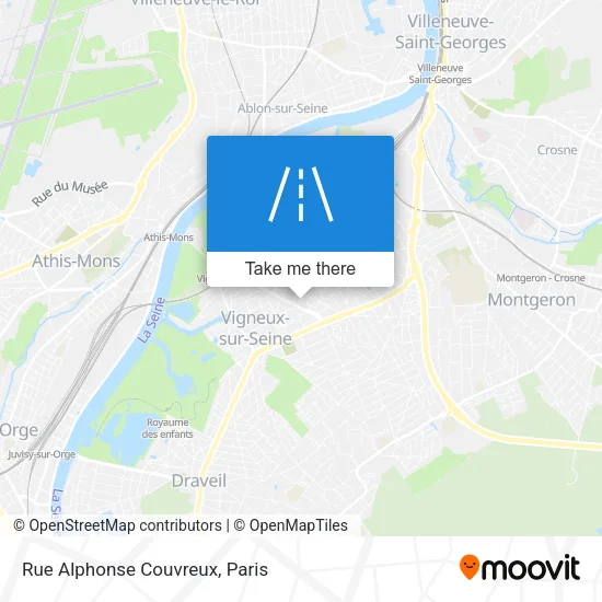 Rue Alphonse Couvreux map