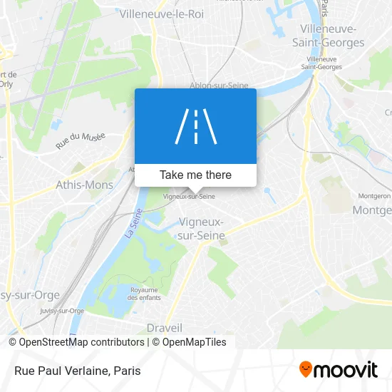 Rue Paul Verlaine map