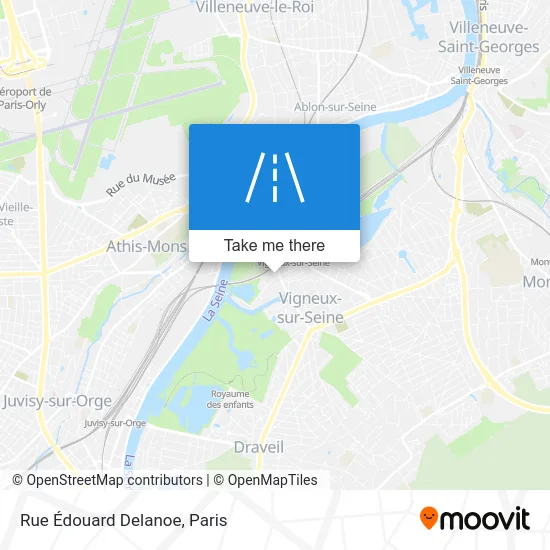 Rue Édouard Delanoe map