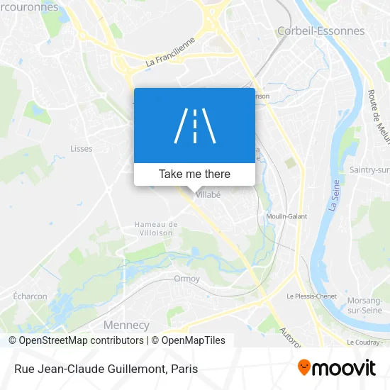 Rue Jean-Claude Guillemont map