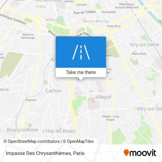 Impasse Des Chrysanthèmes map