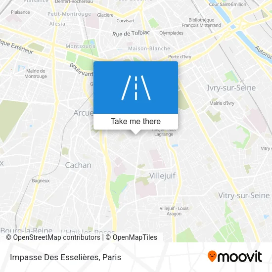Impasse Des Esselières map