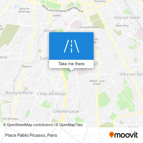Place Pablo Picasso map