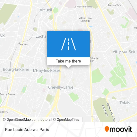 Rue Lucie Aubrac map