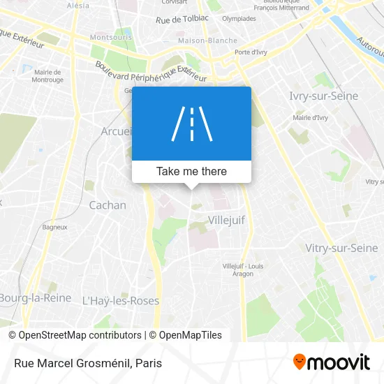 Rue Marcel Grosménil map