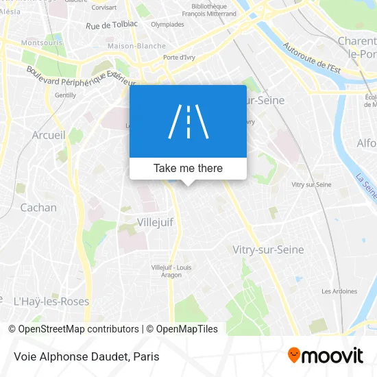 Voie Alphonse Daudet map