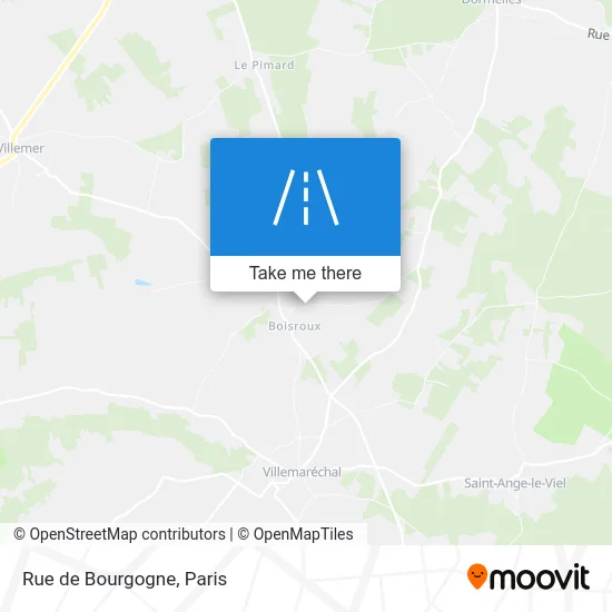 Rue de Bourgogne map