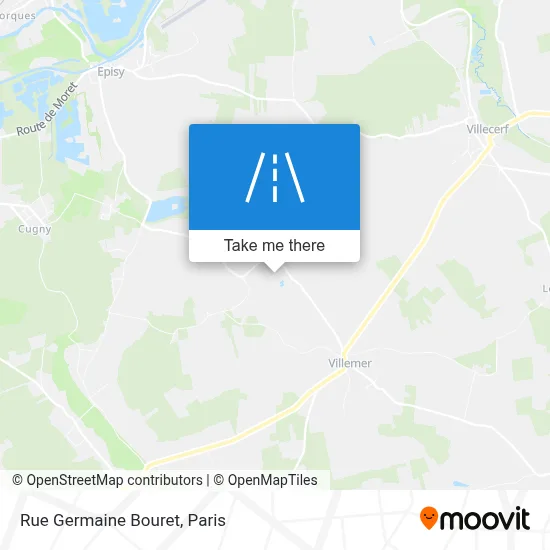 Rue Germaine Bouret map