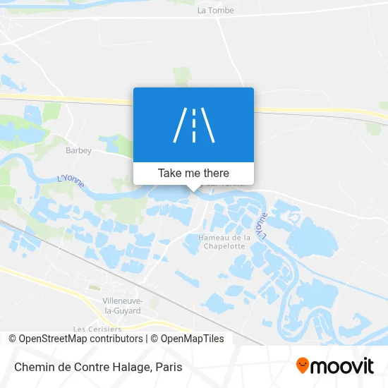 Chemin de Contre Halage map