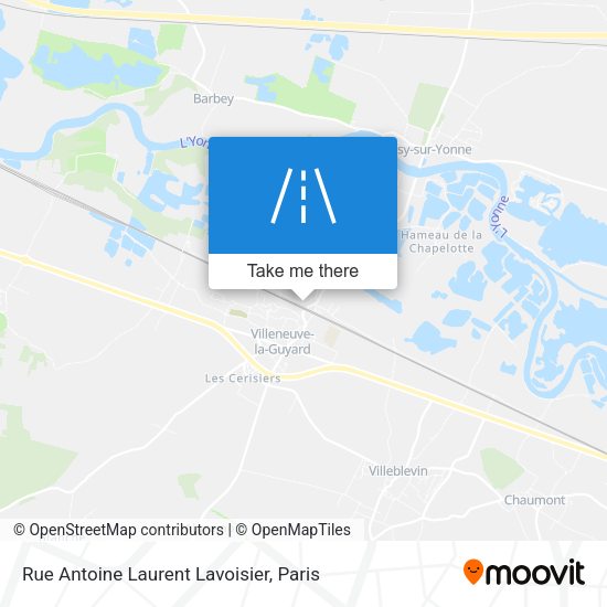 Rue Antoine Laurent Lavoisier map