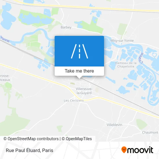 Rue Paul Éluard map
