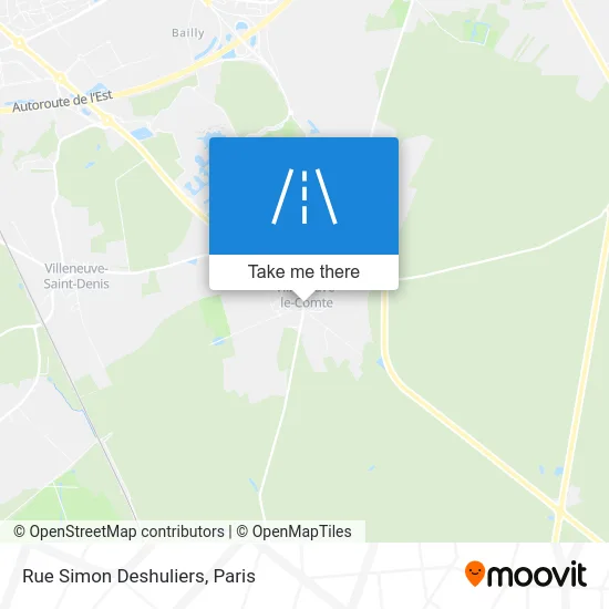 Rue Simon Deshuliers map