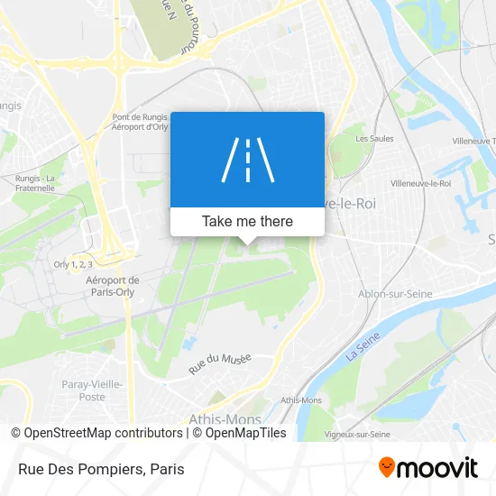 Rue Des Pompiers map