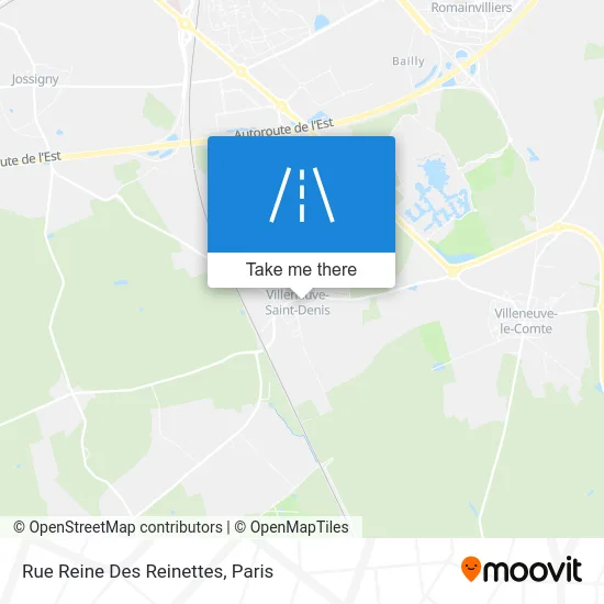 Rue Reine Des Reinettes map