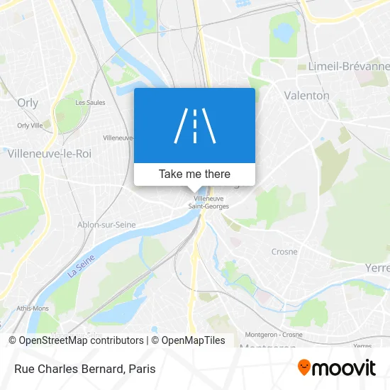 Rue Charles Bernard map