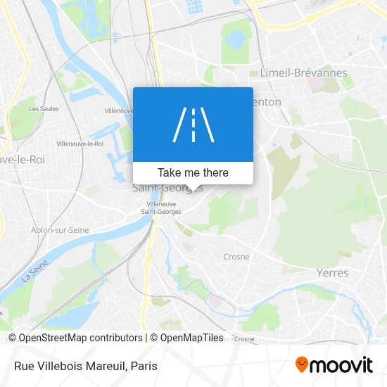 Rue Villebois Mareuil map