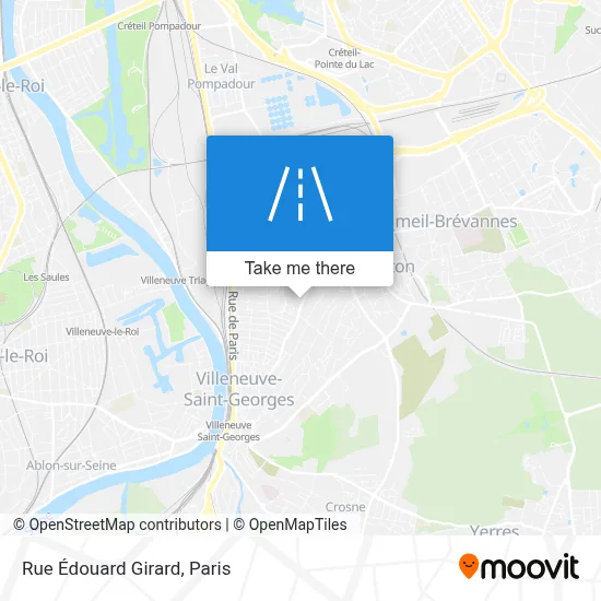 Rue Édouard Girard map