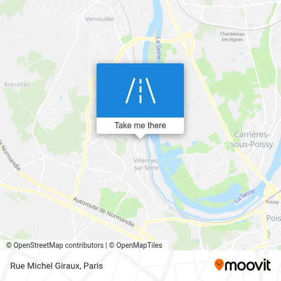 Rue Michel Giraux map