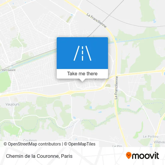 Chemin de la Couronne map