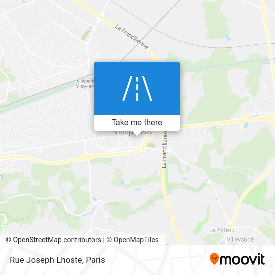 Rue Joseph Lhoste map