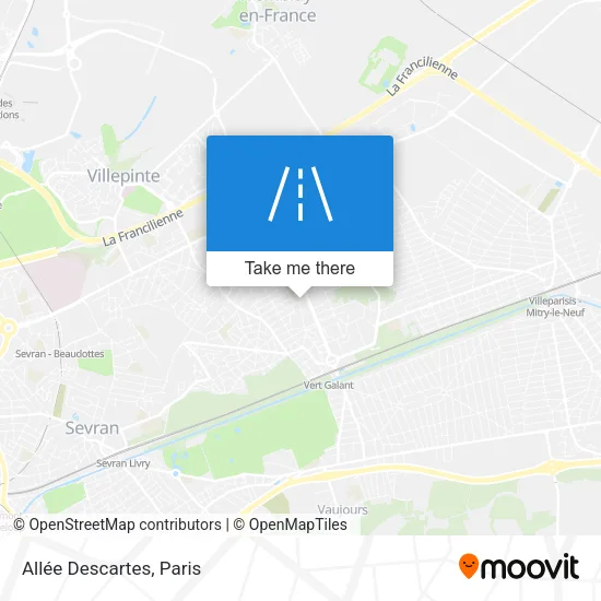 Allée Descartes map