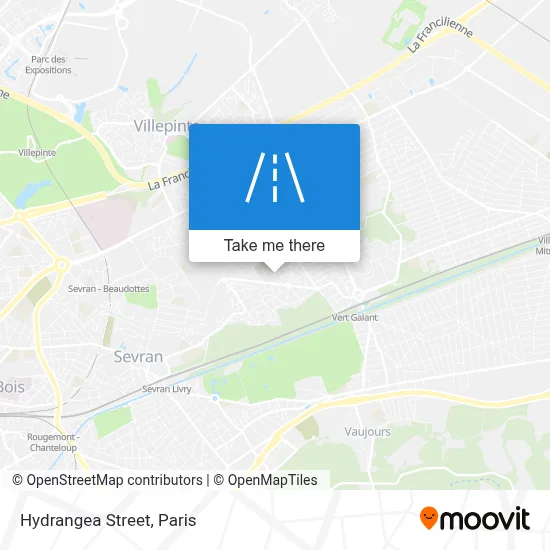 Rue Des Hortensias map