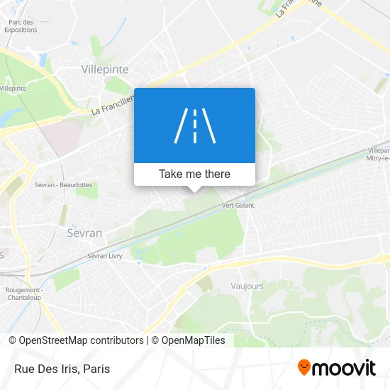 Rue Des Iris map