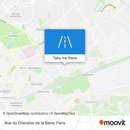 Rue du Chevalier de la Barre map