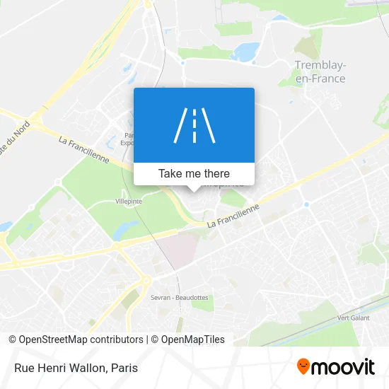 Rue Henri Wallon map