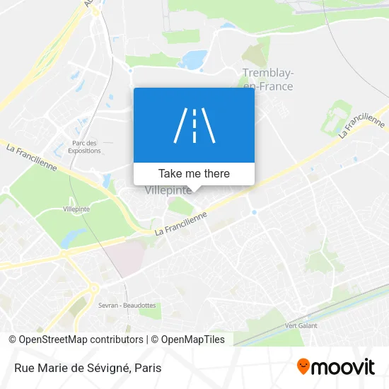 Rue Marie de Sévigné map
