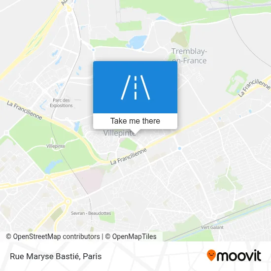 Rue Maryse Bastié map