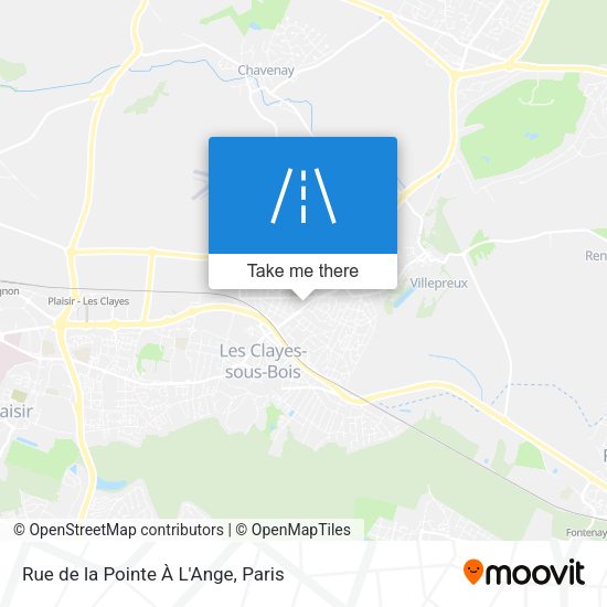 Rue de la Pointe À L'Ange map