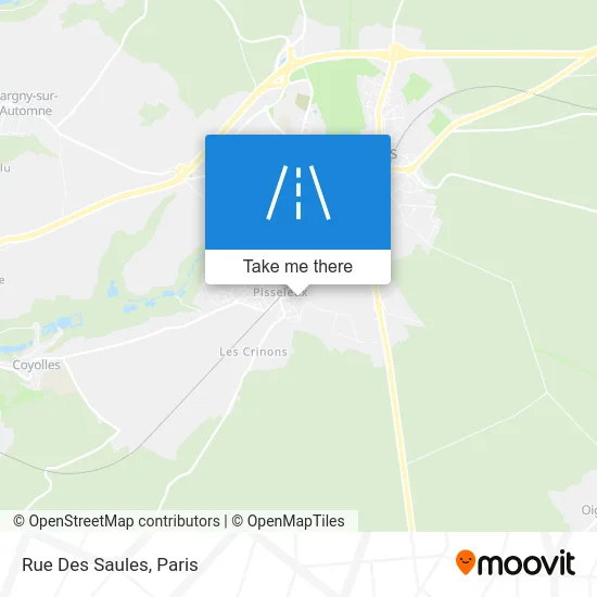 Rue Des Saules map