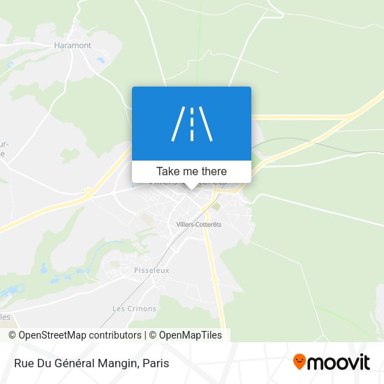 Rue Du Général Mangin map