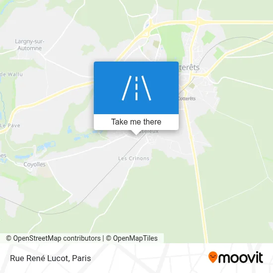 Rue René Lucot map