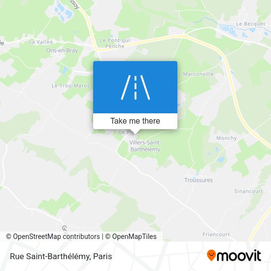 Rue Saint-Barthélémy map
