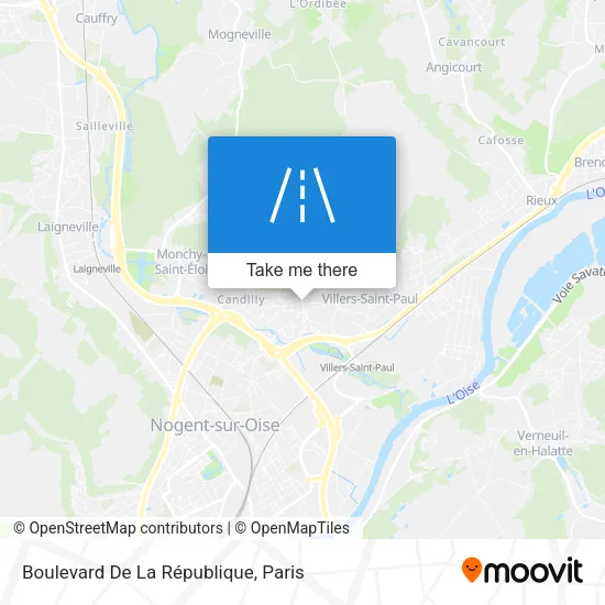 Boulevard De La République map