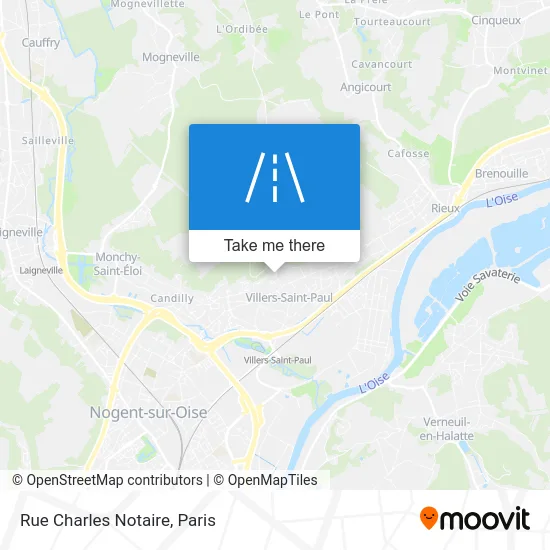 Rue Charles Notaire map