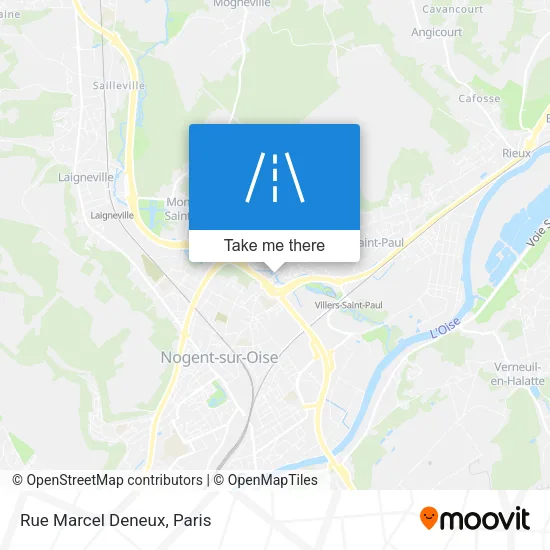 Rue Marcel Deneux map