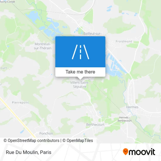Rue Du Moulin map