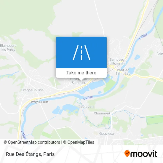 Rue Des Étangs map