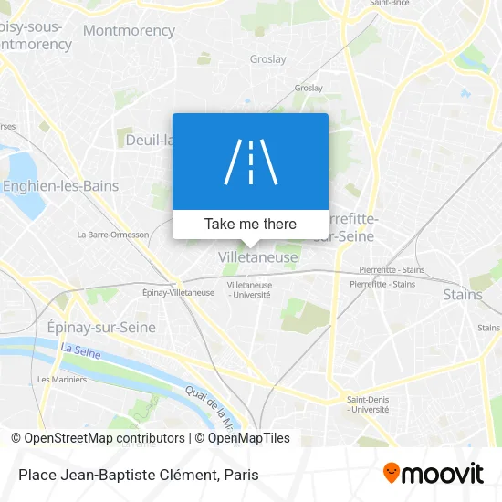Place Jean-Baptiste Clément map