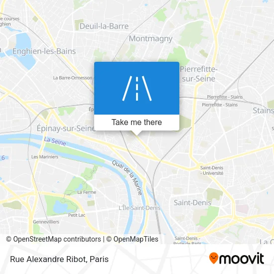 Rue Alexandre Ribot map