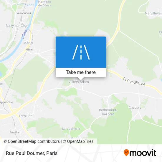 Rue Paul Doumer map